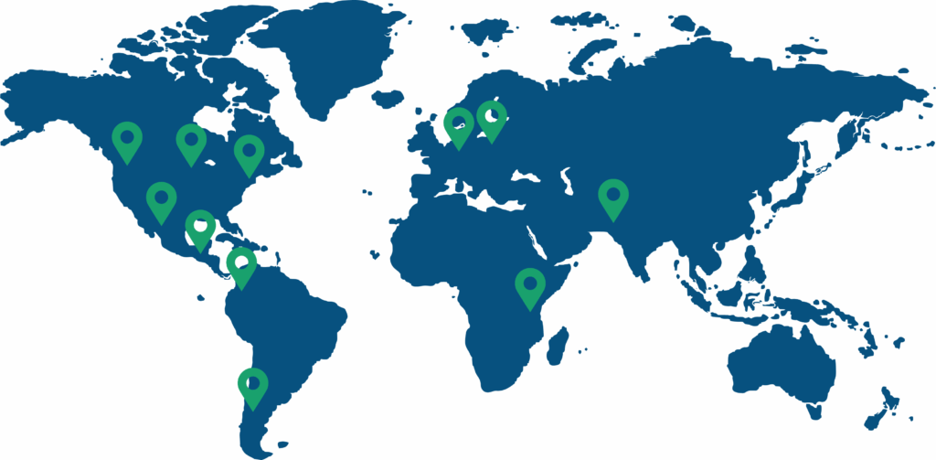 Piedmont Cares map